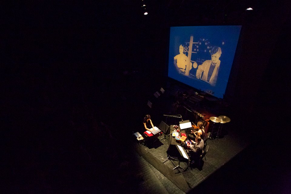 live performance at Clark Studio, Lincoln Center